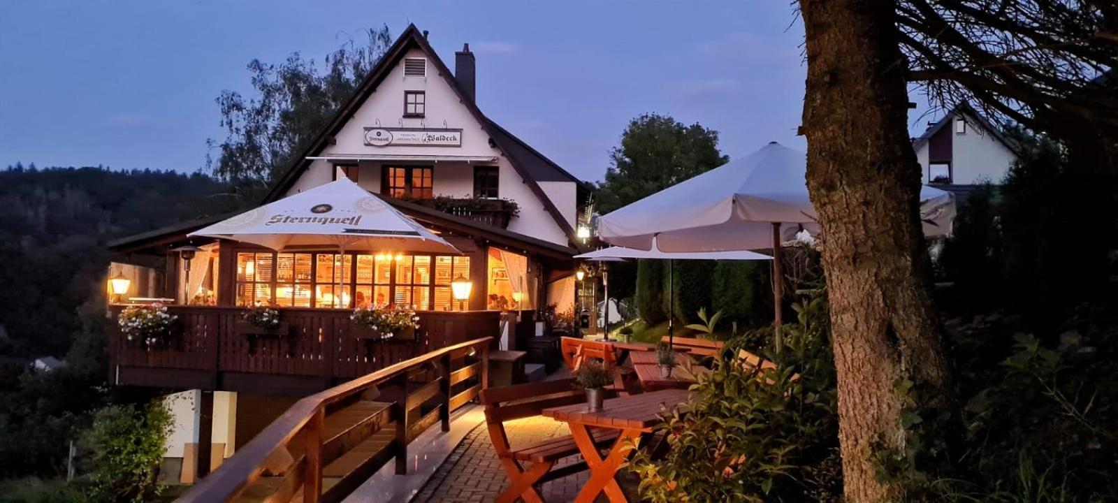 Landgasthof Waldeck Marienberg Exterior foto